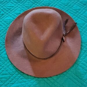 Chic Brown Women's Fedora
